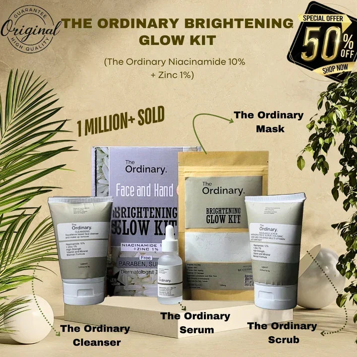 The Ordinary Face & Hand Brightening Glow Kit