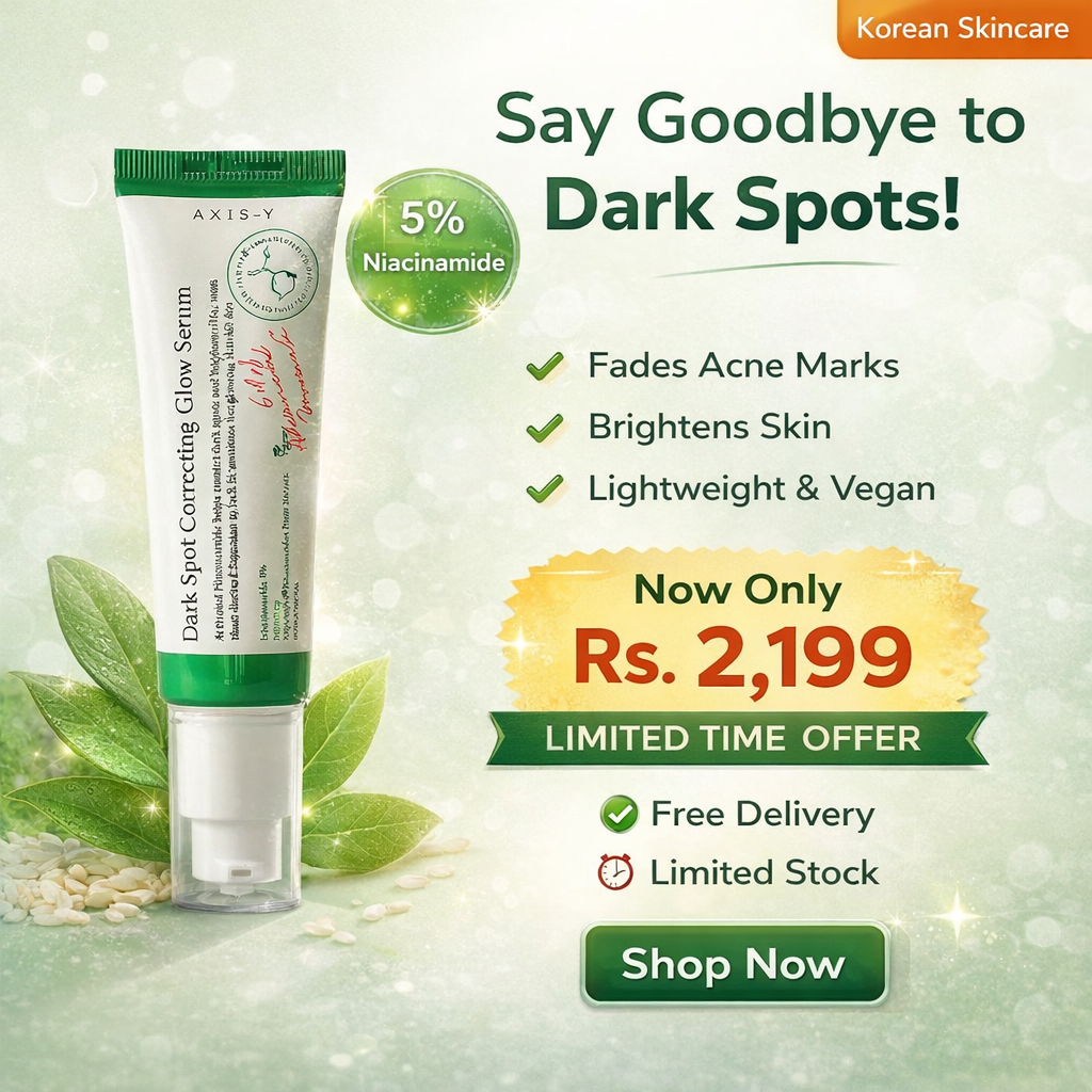 AXIS-Y  Dark Spot Correcting Glow Serum 50l(Extreme Discount+++ Limited Time)😯
