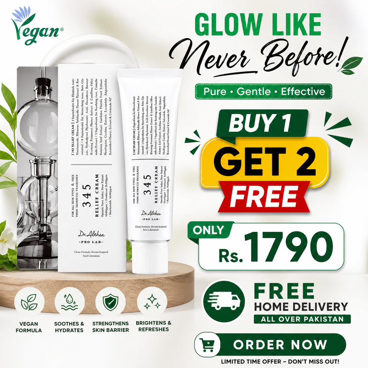 Dr. Althea's 345 RELIEF CREAM BUY 1 GET 2 FREE ( KOREAN IMPORTED)