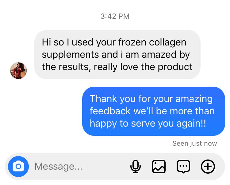 Frozen Collagen Plus+ 2 in 1 Whitening x10 (Caps) for Brightening and Tightening Your Skin BUY 1 GET 1 FREE