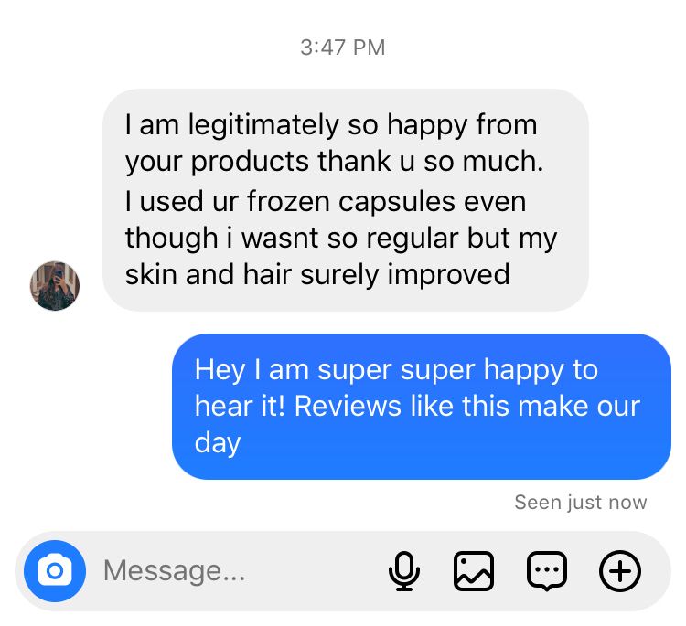 Frozen Collagen Plus+ 2 in 1 Whitening x10 (Caps) for Brightening and Tightening Your Skin BUY 1 GET 1 FREE