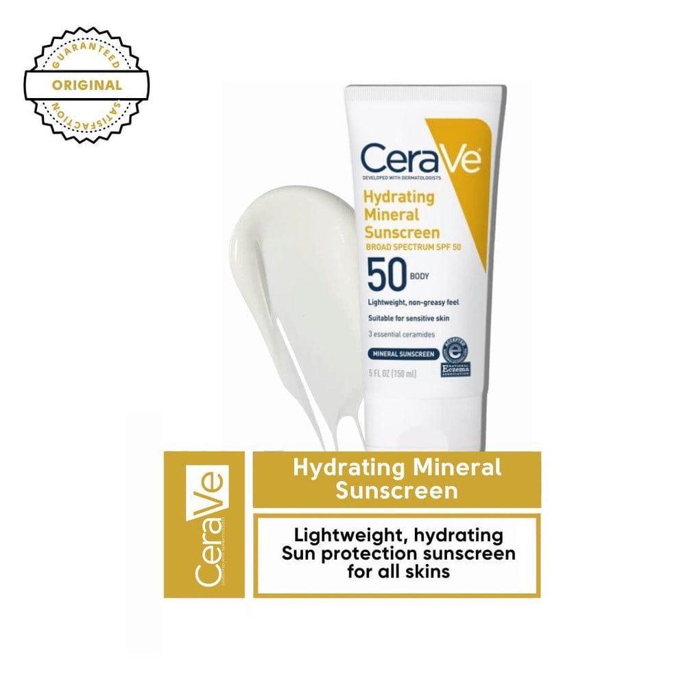 Hydrating Mineral Sunscreen SPF 50 Face Lotion